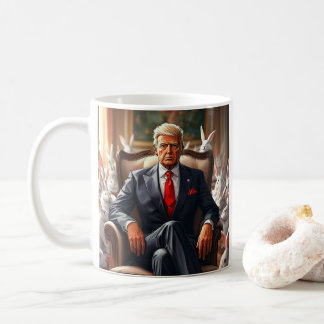 バンニクールスに囲まれたマガラビットトランプおもしろい コーヒーマグカップ