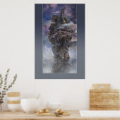 バンニチオ |灰色の枠のポスター ポスター (キッチン)