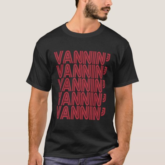バンニン・レッド Tシャツ (正面)