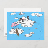 バンニーが攻撃したとき ポストカード (正面/裏面)