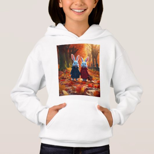 バンニーの女の子のtシャツ (正面)