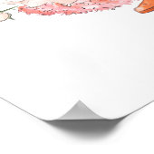 バンニーの花のポスター付き小さな赤毛少女 ポスター (角)