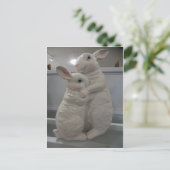 バンニーを寄せ集める ポストカード (スタンド正面)