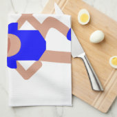 バンニーイヤーズhanukkah キッチンタオル (四つ折り)