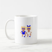 バンニーイヤーズhanukkah コーヒーマグカップ (左)