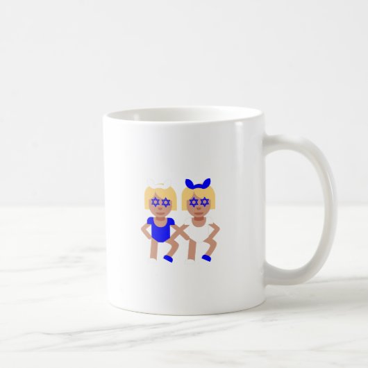 バンニーイヤーズhanukkah コーヒーマグカップ (右)