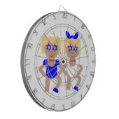 バンニーイヤーズhanukkah ダーツボード (正面左)