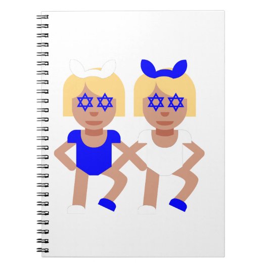 バンニーイヤーズhanukkah ノートブック (正面)