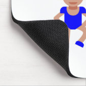 バンニーイヤーズhanukkah マウスパッド (コーナー)