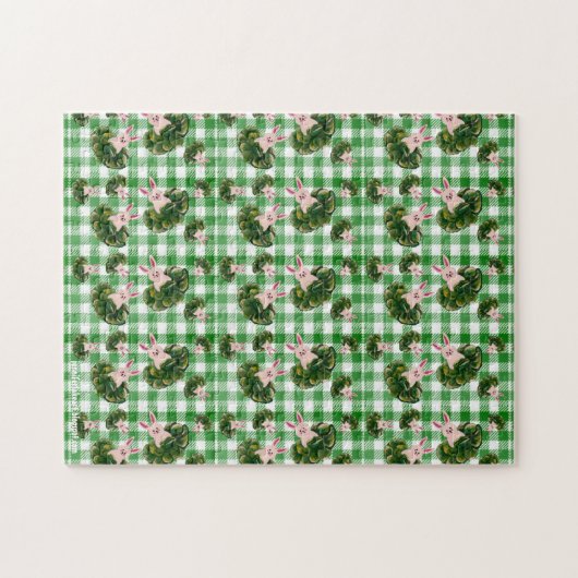 バンニーズインキャベツパズル ジグソーパズル (横)