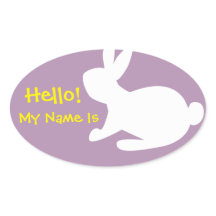 バンニ名タグシールを丸める