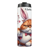 バンニ耳の不機嫌な猫 タンブラー (正面)