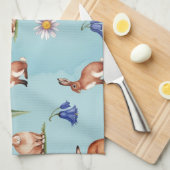 バンニ、ハレス、ブルーベル&デイジー キッチンタオル (四つ折り)