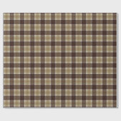 バンノックベンオリジナルスコットランドタータンチェック ラッピングペーパー (フラット)