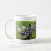 バンハムチキンズブラック/ホワイトマグコレクター コーヒーマグカップ (左)