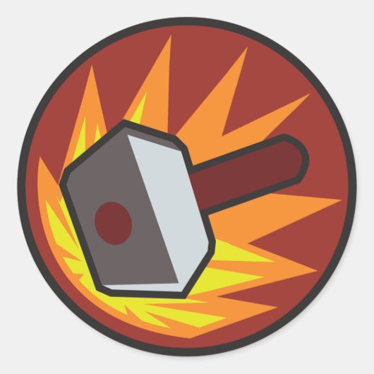 バンハンマー ラウンドシール (正面)