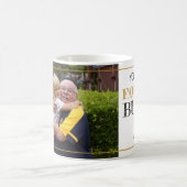 バンパじお気に入りのいちゃん孫カスタム写真 コーヒーマグカップ (中央)