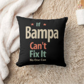 バンパもしは誰もできない問題を解決できない |父 クッション (ブランケット)