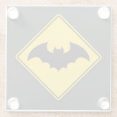 バンパイアこうもり警告ズハロウィーン ガラスコースター (裏面)