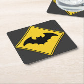 バンパイアこうもり警告ズハロウィーン スクエアペーパーコースター (アングル)