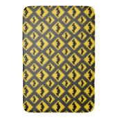 バンパイアこうもり警告ズハロウィーン バスマット (正面縦)