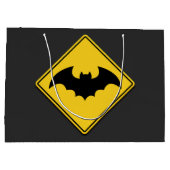 バンパイアこうもり警告ズハロウィーン ラージペーパーバッグ (裏面)