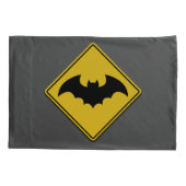 バンパイアこうもり警告ズハロウィーン 枕カバー (裏面)