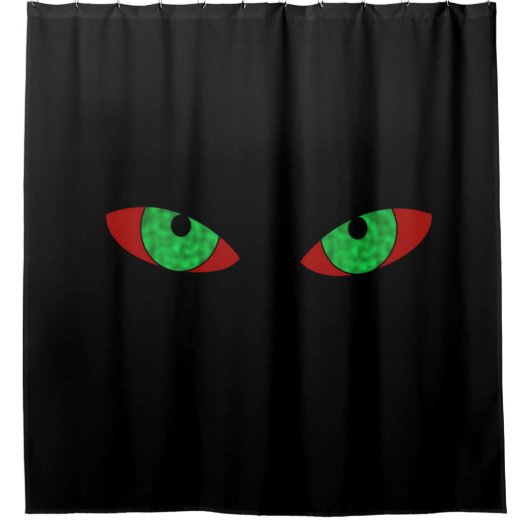 バンパイアアイズシャワーカーテン シャワーカーテン (正面)