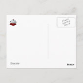 バンパイアカウントカップケーキ ポストカード (裏面)