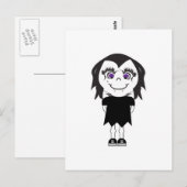 バンパイアガールフル体 ポストカード (正面/裏面)