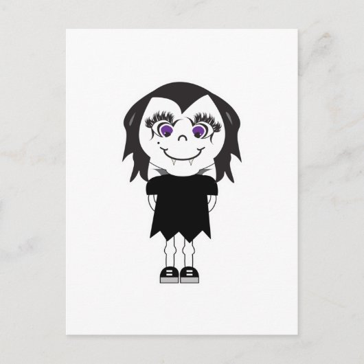 バンパイアガールフル体 ポストカード (正面)