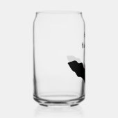 バンパイアキャットフェイスこうもりハロウィンカスタム ガラス缶 (右)