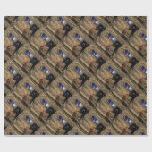 バンパイアスパイダーズくもの巣ラッピング紙 ラッピングペーパー (フラット)