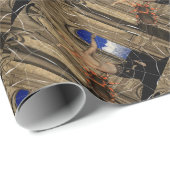 バンパイアスパイダーズくもの巣ラッピング紙 ラッピングペーパー (ロールコーナー)