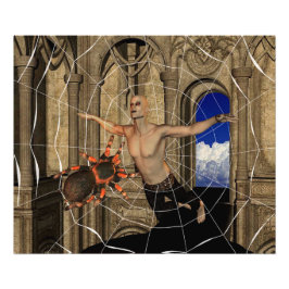 バンパイアスパイダーズくもの巣 フォトプリント           