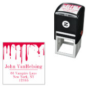 バンパイアドリップブラッド – ハロウィーン差出人住所 セルフインキングスタンプ (インサイチュ)