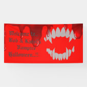 バンパイアバイトハローウィンパーティ 横断幕 (横)