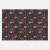 バンパイアパターン ラッピングペーパーシート (正面2)