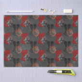 バンパイアパターン 薄葉紙 (クラフト)