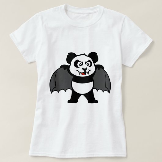 バンパイアパンダ Tシャツ (デザイン正面)