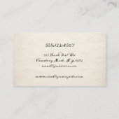 バンパイアファンブラッドハロウィーン 名刺 (裏面)