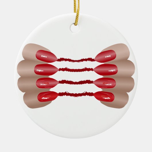 バンパイアフィンガーV.2セラミックサークルオーナメント セラミックオーナメント (正面)