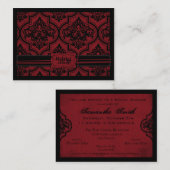 バンパイアブライドBRSリマインダーノートノテカード エンクロージャーカード (正面/裏面)