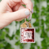 バンパイアブラッドドリッププールクリムゾンレッドキーチェーン キーホルダー (手)