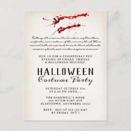 バンパイアブラッドハローウィンパーティ シーズンポストカード