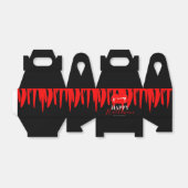 バンパイアブルームリップハロウィーン誕生日パーティー フェイバーボックス (折り畳みなし)