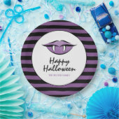 バンパイアリップゴシックハッピーハローウィン紙プレート ペーパープレート (パーティー)