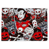 バンパイアーズナイト抱き枕 – 大、光沢 ラージペーパーバッグ (裏面)