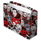 バンパイアーズナイト抱き枕 – 大、光沢 ラージペーパーバッグ (裏面アングル)