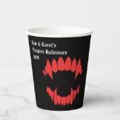バンパイアーズバイトハローウィンパーティ紙カップ 紙コップ (正面)
